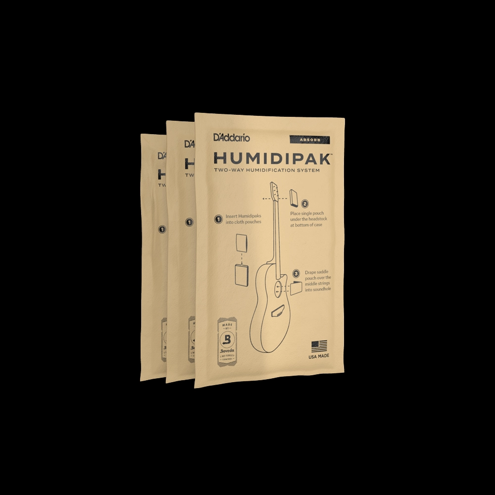 D'Addario Humidipak Absorb Replacement Packs