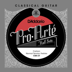 D'Addario CBN-3T Pro-Arte Trebles Carbon/Normal