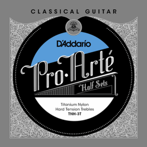 D'Addario TNH-3T Pro-Arte Trebles Titanium/Hard