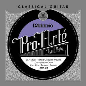 D'Addario XCX-3B Pro-Arte Basses EXP Coated/Extra Hard