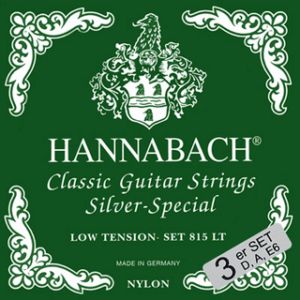 Hannabach 815LT Silver Special Low Tension, Basses Only