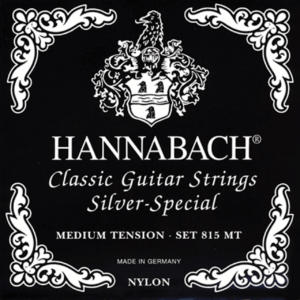 Hannabach 815MT Silver Special Medium Tension, Full Set