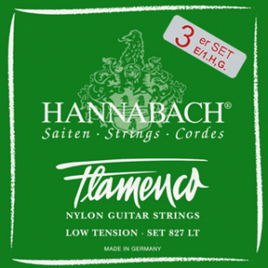 Hannabach 827 Flamenco Classic Low Tension, Trebles Only