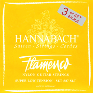 Hannabach 827 Flamenco Classic Super Low Tension, Trebles Only