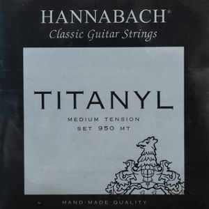 Hannabach 950 Titanyl Medium Tension, Full Set