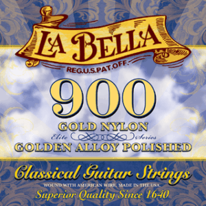 La Bella 900 Elite, Gold, Medium Tension