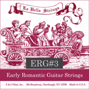 La Bella ERG#3 Early Romantic Guitar Strings, Nylon/Copper
