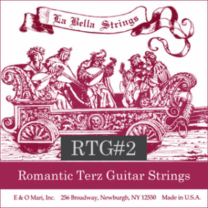 La Bella RTG#2 Romantic Terz Guitar Strings, Nylon/Bronze