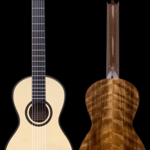 Marfione Lacote Style Curly Walnut Romantic Guitar