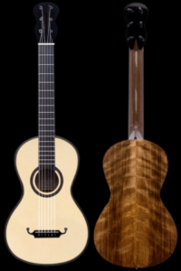 Marfione Lacote Style Curly Walnut Romantic Guitar